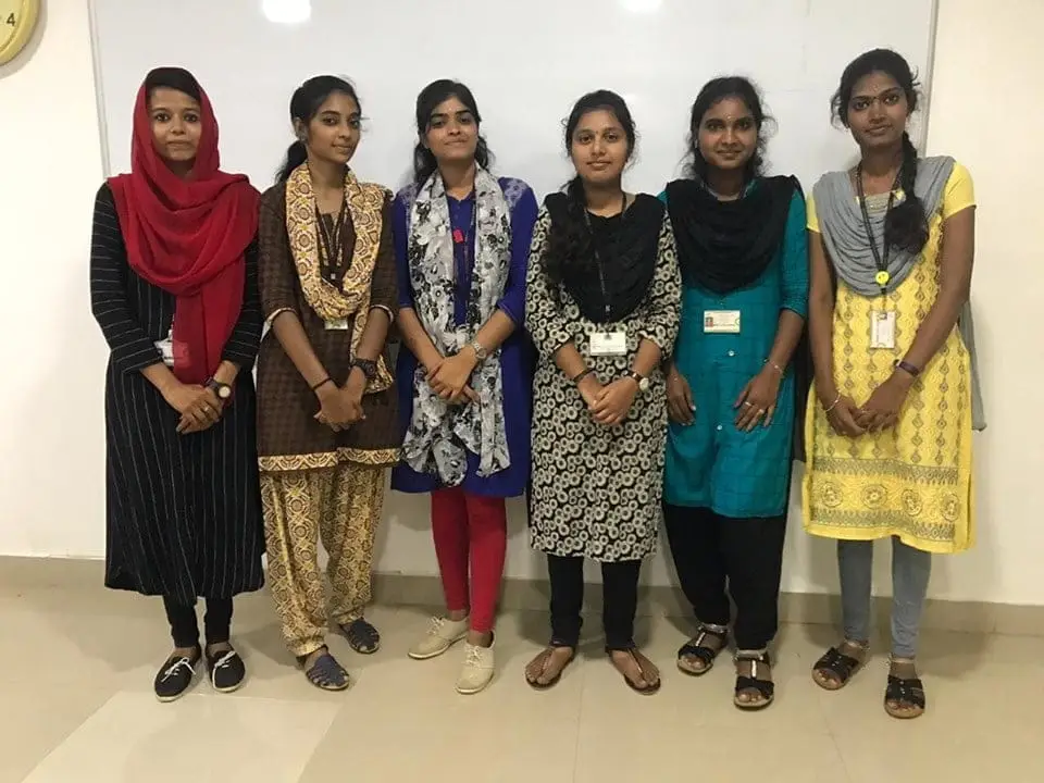 Rathinam College placement-girls