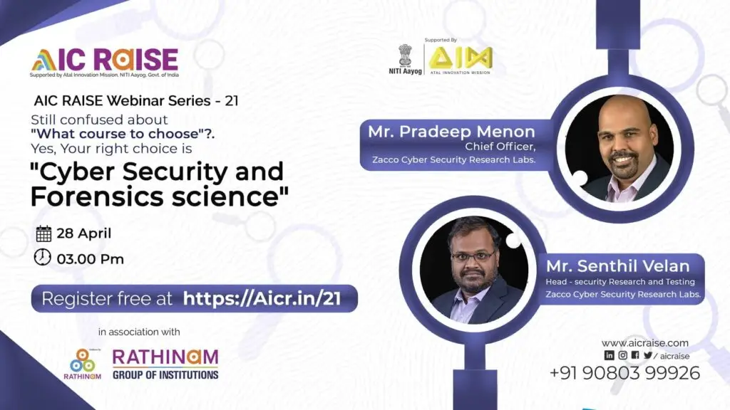 webinar poster