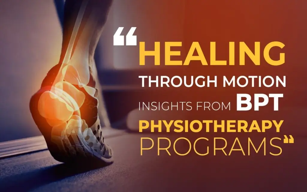 Bachelor of Physiotherapy